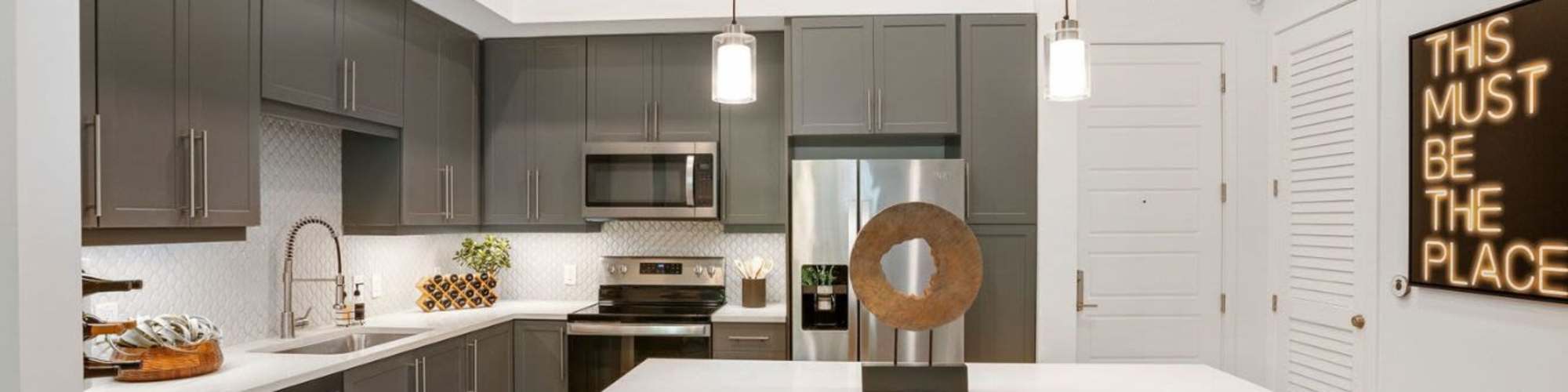 Floor plans at Palmera in Doral, Florida